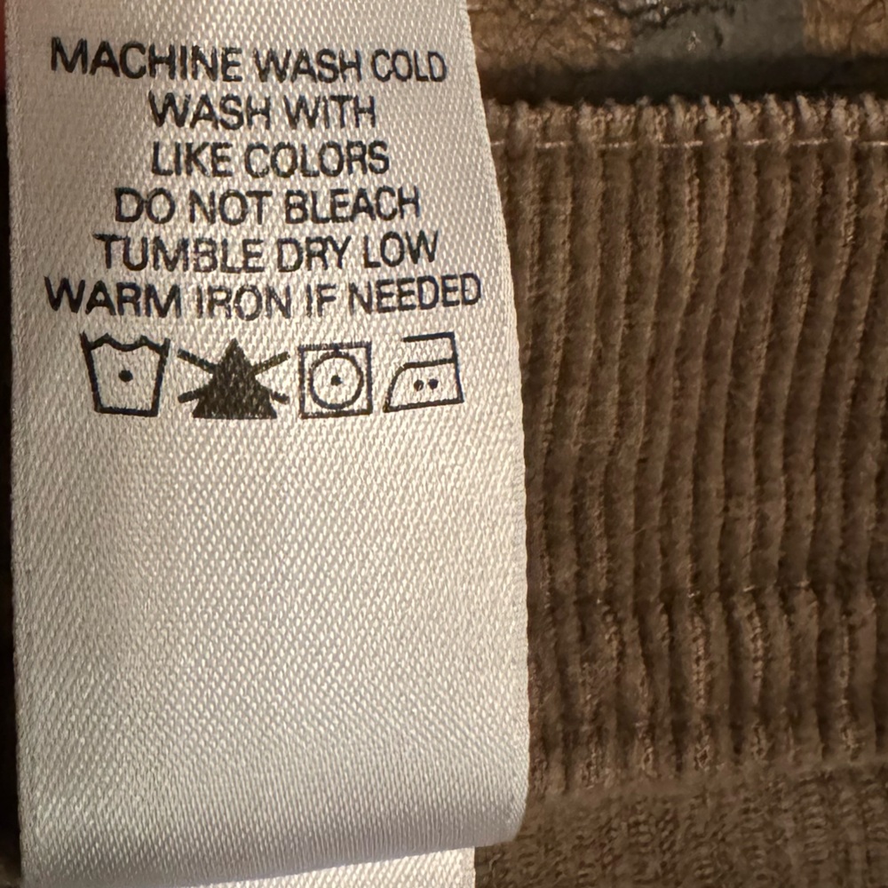 Liz & Co. Corduroy pants stretch size 10 28 inch inseam - Picture 3 of 8